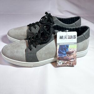 Muk Luks Men's Black and Gray Sneakers